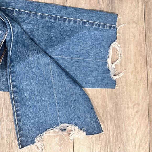 Madewell boot cut mini flare jeans sz 25 - Picture 5 of 8
